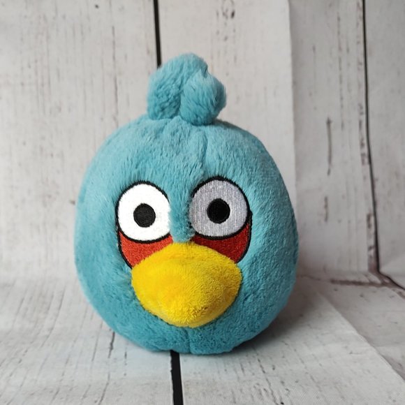 Toys Angry Birds Plush Blue Jay Bird 7 Stuffed Toy No Sound Poshmark